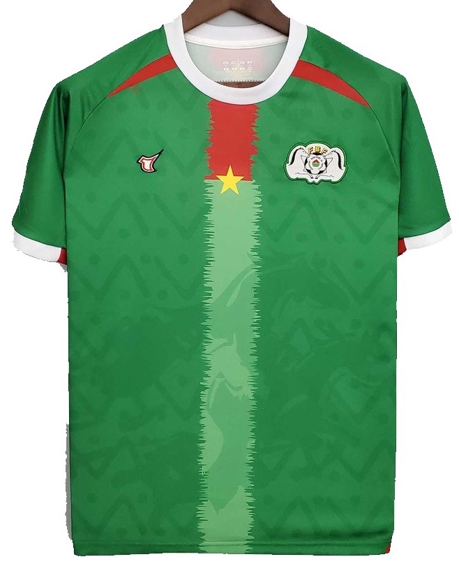 Camisa I Seleção de Burkina Faso 2022 2023 Tovio oficial 